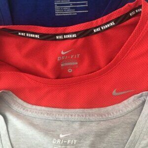 3 Womens Nike Dry Fit Shirts